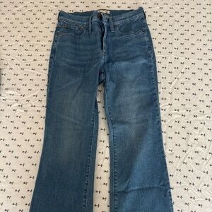 Madewell Kick Flare Blue Women's Jeans